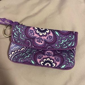 Small Purple Vera Bradley Wallet